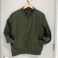 Brandy Melville Jackets & Coats | Brandy Melville Olive Green Bomber Jacket | Color: Green | Size: One Size Fits All