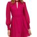 Kate Spade Dresses | Bnwt Kate Spade Magenta Pink Smocked Silk Dress | Color: Gold/Pink | Size: 4