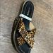 J. Crew Shoes | J Crew Leopard Print Sandals. | Color: Brown | Size: 8