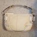 Coach Bags | Authentic Coach Small Woven Shoulder Bag | Color: Cream/White | Size: Os