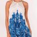 Free People Dresses | Free People Halter Dress - Brand New | Color: Blue/Red | Size: S