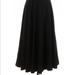 Gucci Skirts | Gucci Black 100% Wool Full Skirt It46 | Color: Black | Size: 10