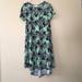 Lularoe Dresses | Lularoe Carly Disney Minnie Mouse Dress | Color: Green/Purple | Size: S