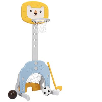 Costway 3-in-1 Adjustable Kids Basketball Hoop Spo...