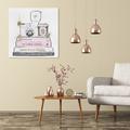 Art Remedy Fashion & Glam Vintage Cameras & Fashion Day Books - Graphic Art Print Canvas | 12 H x 12 W x 1.5 D in | Wayfair 17076_12x12_CANV_XHD