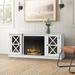 Sand & Stable™ Alani TV Stand for TVs up to 65" w/ Fireplace Included Wood in White | 25.25 H in | Wayfair 292EC3ADB1704DF28130B57B5BA98E4F