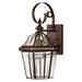 Alcott Hill® Renfro Outdoor Wall Lantern Glass/Metal in Brown | 15.5 H x 8 W x 8.5 D in | Wayfair 7614B13517DB4E3191B15038C6FD7B64