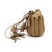 The Holiday Aisle® Burlap Rope Pumpkin | 11 H x 7 W x 7.5 D in | Wayfair 8241E9F9B928498DA1A66D2DBD7B9EAC