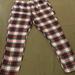 J. Crew Other | J.Crew Plaid Flannel Cotton Pjs Size Large | Color: Black/Red | Size: Large