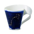Villeroy & Boch NewWave Stars Mug: Capricorn Porcelain/Ceramic in Blue/Brown/Yellow | Wayfair 1016165820