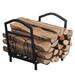 Winston Porter Abhijit Small Firewood 1.1 Ft. x 1.5 Ft. Metal Log Store Metal | 16 H x 13 W x 17 D in | Wayfair DB2D8E7EDCBA4422A0DB3009AFA5A40E