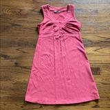 Athleta Dresses | Athleta Sleeveless V Neck Dress | Color: Pink | Size: S