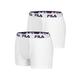 Fila Herren Boxers 2-stück FU5016/2 Man Boxer 300 XL, 300 White, XL, FU5016/2