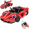 VATOS STEM Remote Control Car Building Toys Set for Boys Girls 380 PCS Construction Technic Car 2.4GHz RC Racing Car Engineering Roadster Kits for Kids Teens Adults 6 7 8 9 10 11 12+ Year Old