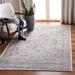 Blue 48 x 0.35 in Indoor Area Rug - Martha Stewart Rugs Oriental Gray/Area Rug | 48 W x 0.35 D in | Wayfair MSR813F-4