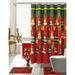 The Holiday Aisle® Christmas Bathroom Decor 18 Piece Red/Green Bath Set Polyester in Gray/Green/Red | 18 H x 70 W in | Wayfair THLA2351 39528324