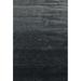 Black/Gray 0.35 in Indoor Area Rug - Ebern Designs Foxglove Contemporary Gray/Black Area Rug Polyester/Wool | 0.35 D in | Wayfair