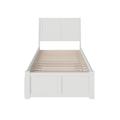 Viv + Rae™ Lampley Solid Wood Sleigh Bed w/ Trundle Wood in White | Twin | Wayfair VVRO3249 29130297