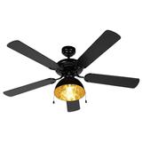 Industriedeckenventilator schwar...