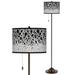 Terrazzo Giclee Glow Bronze Club Floor Lamp