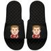 Youth ISlide Rob Gronkowski Black NFLPA Emoji Slide Sandals