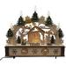 Kurt Adler Battery-Operated Wooden Nativity Scene Wood in Brown | 11 H x 12.25 W x 3.25 D in | Wayfair JEL0944