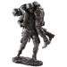 Trinx Wounded Soldier Figurine Resin in Gray | 7.25 H x 5.25 W x 3 D in | Wayfair 000E2DF3D4F949EC9516186574539451