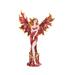 Trinx Fire Fairy Angel Fantasy Decoration Figurine Resin in Red | 14.5 H x 7 W x 5 D in | Wayfair 9F45DE285AAA4A1A96281BA1125FF355