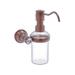 Canora Grey Gavin Crystal Wall Mounted Soap Dispenser Metal in Brown | 7.3 H x 4.3 W x 7 D in | Wayfair 04123A1FD12245D6A303EF2C77471089