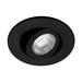 Nicor 08803 - DLG56-10-120-3K-BK Indoor Surface Flush Mount Downlight LED Fixture