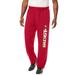 Men's Big & Tall NFL® Critical Victory Fleece Pants by NFL in San Francisco 49'ers (Size 3XL)