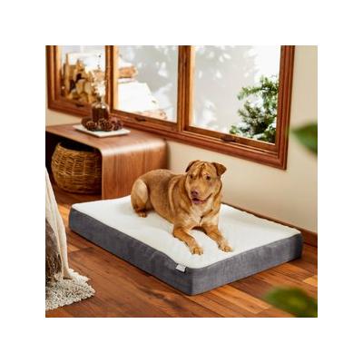 Frisco Orthopedic Pillow Cat & Dog Bed, Gray, X-Large