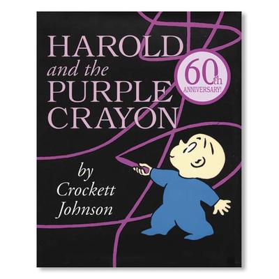 HarperCollins Picture Books - Harold and the Purple Crayon 60th Anniversary Edition Hardcover