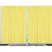 East Urban Home Yellow Tones Simple Horizontal Symmetric Summer Inspired Fresh Energy Art Kitchen Curtain Polyester | 39 H x 55 W x 2.5 D in | Wayfair