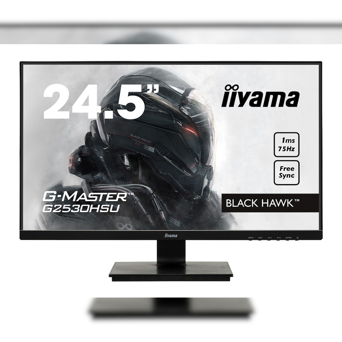 iiyama G-MASTER G2530HSU-B1 LED display 62,2 cm (24.5 Zoll) 1920 x 1080 Pixel Full HD Schwarz Image