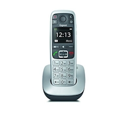 Gigaset E560 Schnurlostelefon mit Rufnummernanzeige DECT\GAP Platin