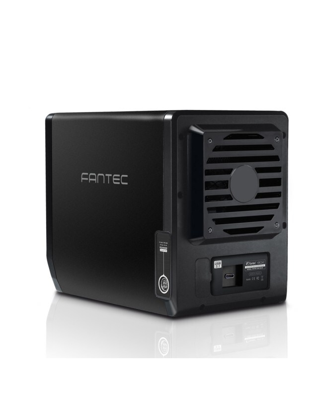 FANTEC Geh. QB-35U31 4x3.5" HDD Gehäuse USB 3.1 Lüfter 3.0 Serial ATA Image