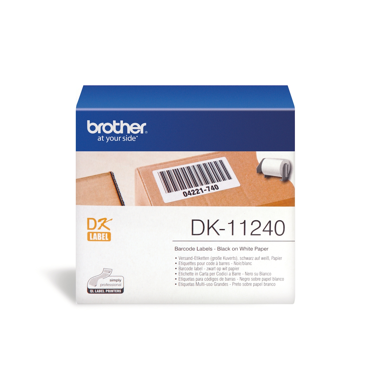 Brother DK-11240 P-Touch weiß Image