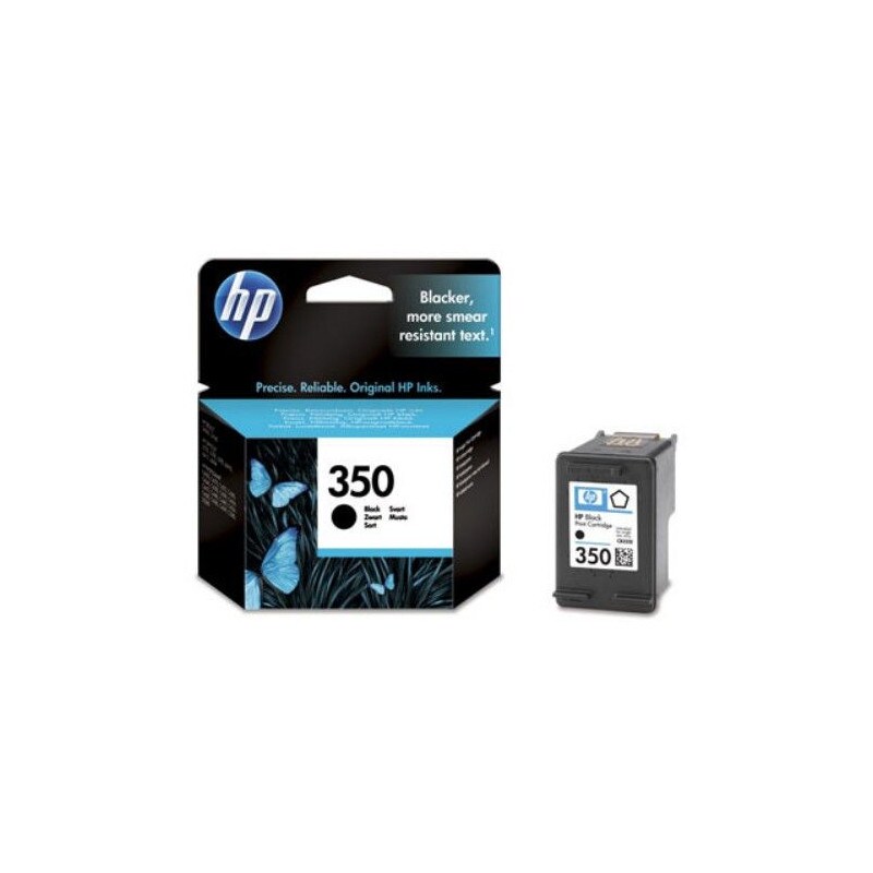 HP 350 Druckerpatrone 200 Seiten Schwarz Image