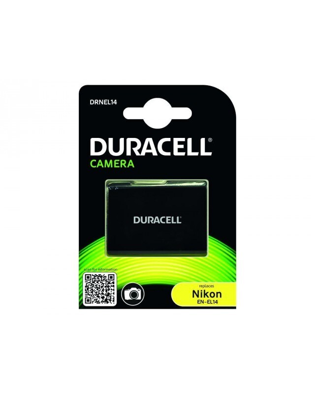 Duracell Li-Ion Akku 1100 mAh for Nikon EN-EL14 EN-EL1 1.300 7,4 V Lithium-Ionen Image