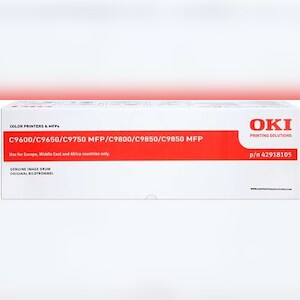 OKI 1 Gelb Trommel-Kit für C9600dn 9600hdtn 9600hn 9600n 9650dn 9650hdn 9650hdtn 9650n 9800hdn 9800hdtn Image