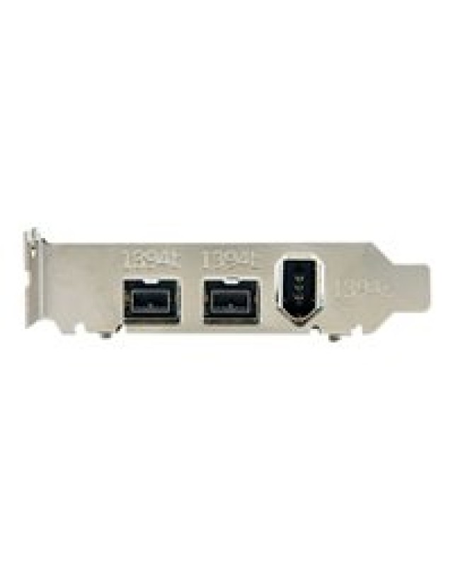 StarTech.com 3 Port 800+400 FireWire Schnittstellen Combo Karte Low Profile FireWire-Adapter PCIe 800 2 Ans. Image