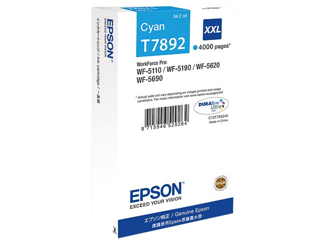 Tinten EPSON C13T789240 EPSON WF5110WF TINTE CYA EHC Image