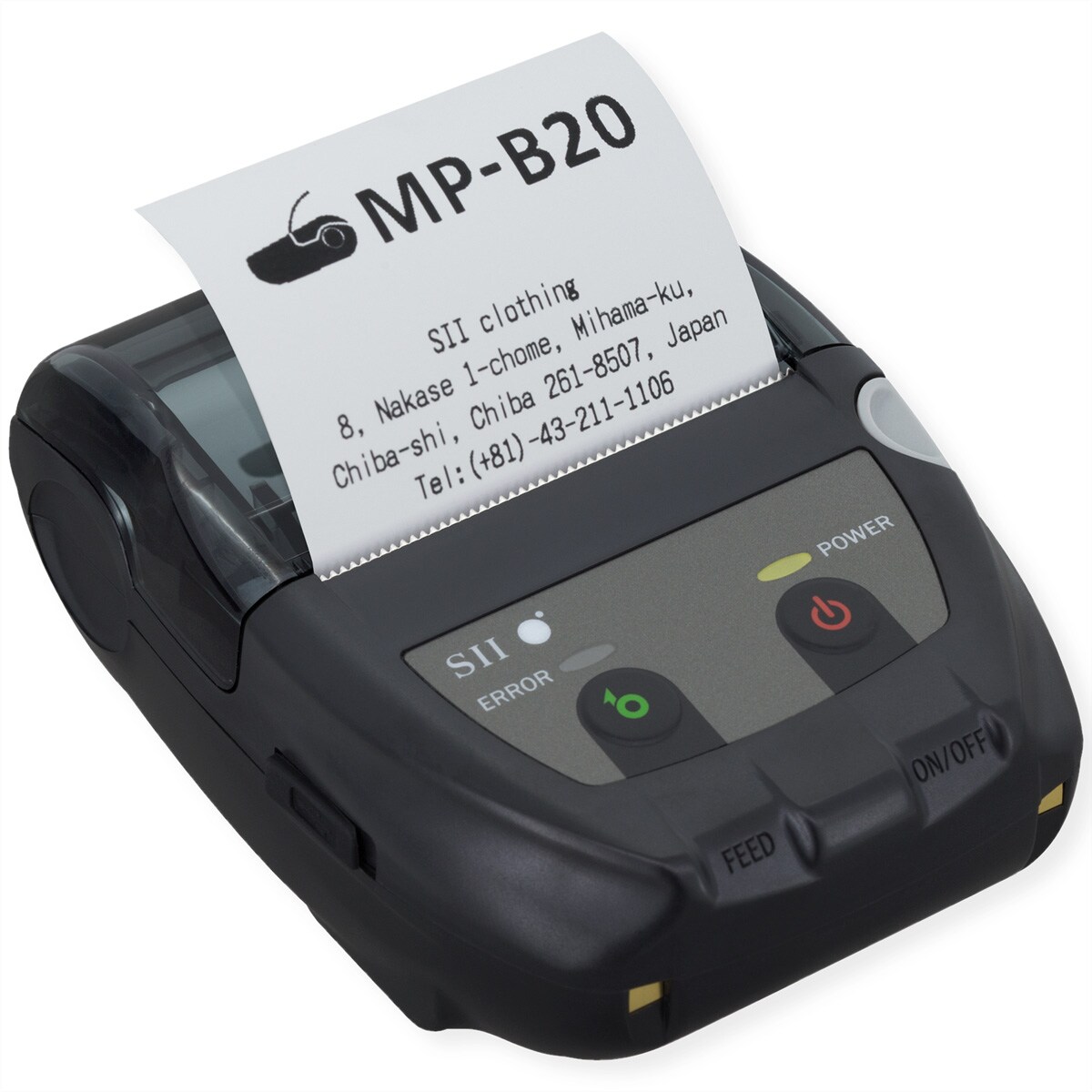 Seiko Instruments SEIKO MP-B20 mobiler Etikettendrucker Bluetooth USB Image