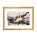 East Urban Home A Moment in Time That Can Be Cast Into Eternity by ADHW Studio - Picture Frame Painting Print Paper in Yellow | Wayfair