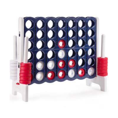 Costway Jumbo 4-to-Score 4 in A Row Giant Game Set-White