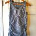 Athleta Tops | Athleta Gray Marbled Workout Tank Top | Color: Black/Gray | Size: S