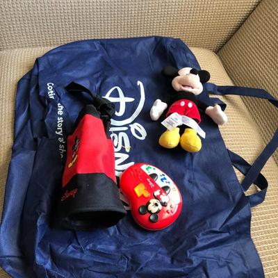 Disney Toys | Mickey Mouse Stuffed Toy Bottle Holder, Musical | Color: Black/Red | Size: Unisex
