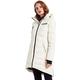 Orolay Women's Hooded Down Jacket Mid-Length Outwear Coat Cannoli Cream S