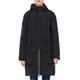 Orolay Women Winter Down Jacket Thickened Quilt Hooded Coat Black L